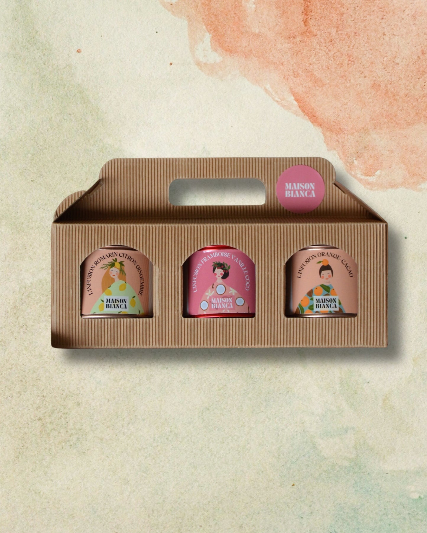 Le coffret 3 infusions fruitées