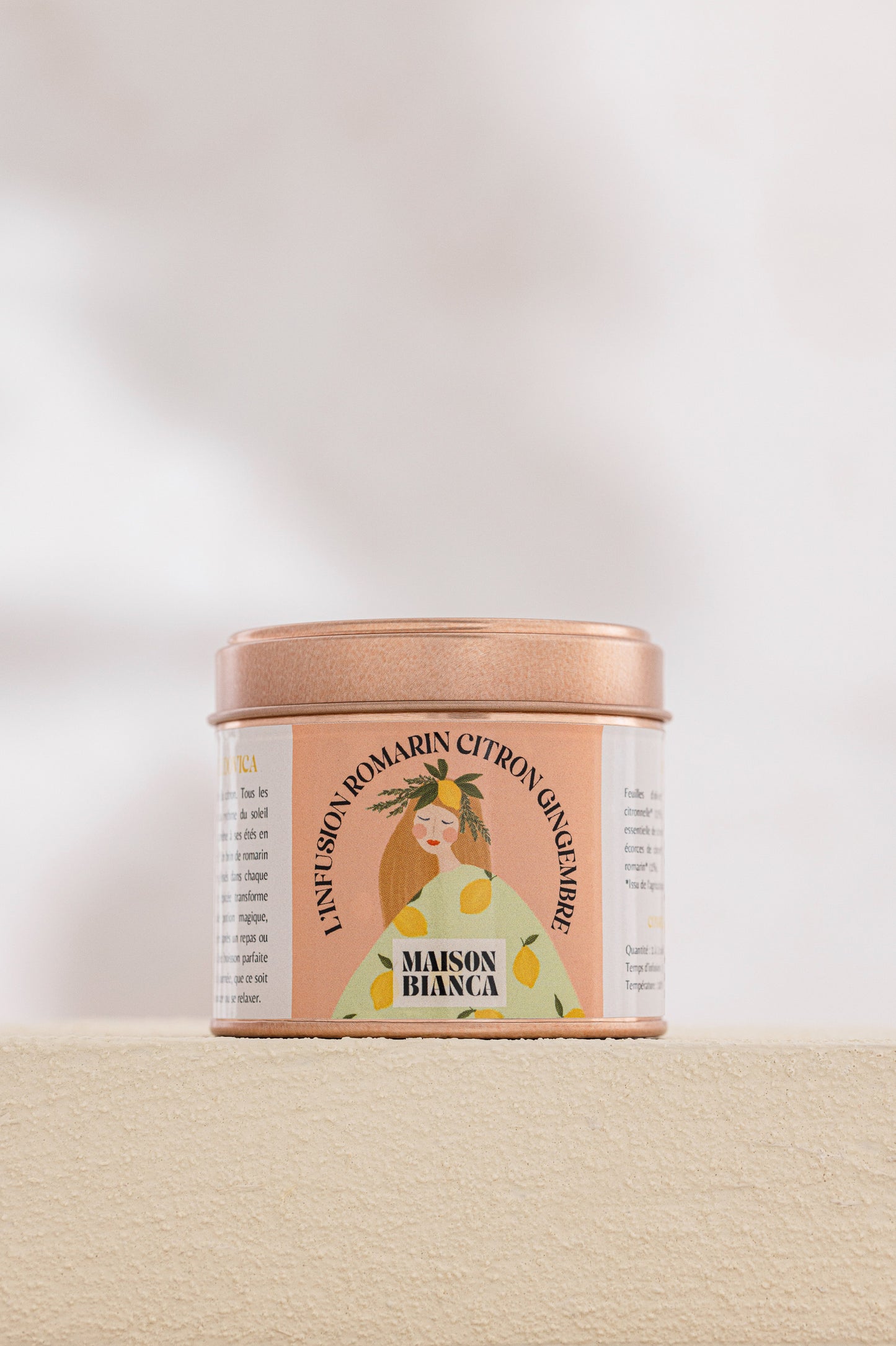 L'infusion romarin-citron-gingembre