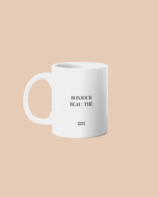Mug *Bonjour Beau-Thé*