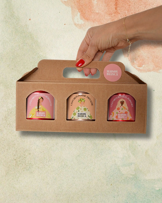Le coffret 3 infusions très gourmandes