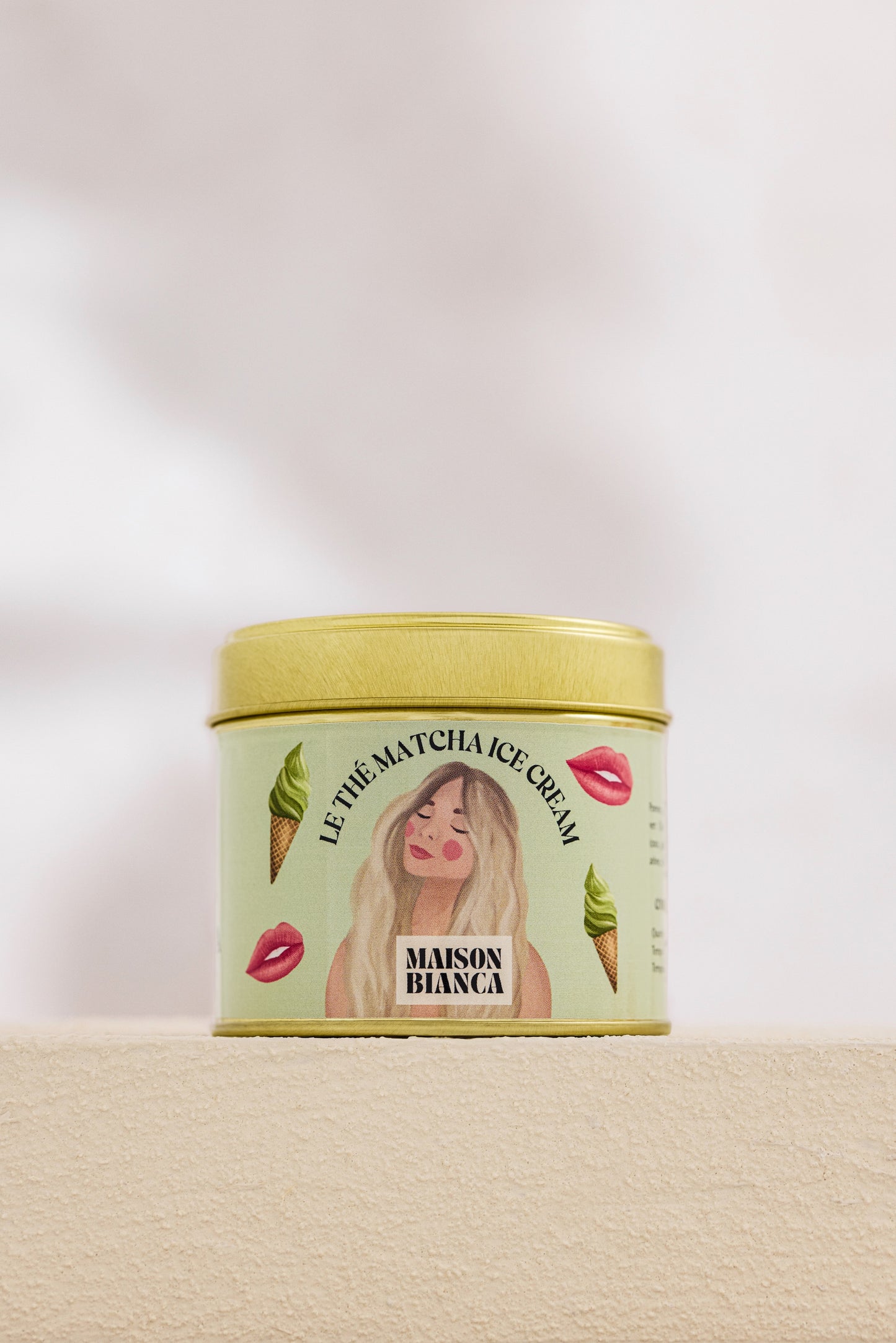 Le thé Matcha Ice cream