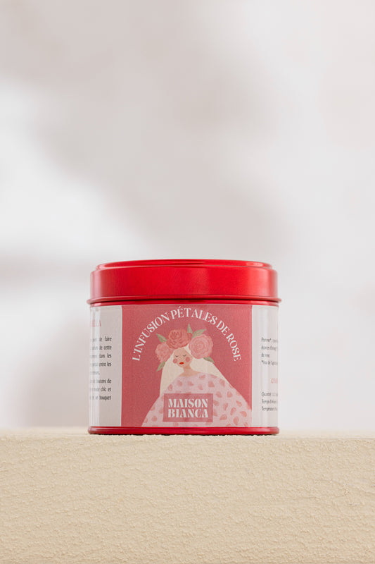 L'infusion aux pétales de rose